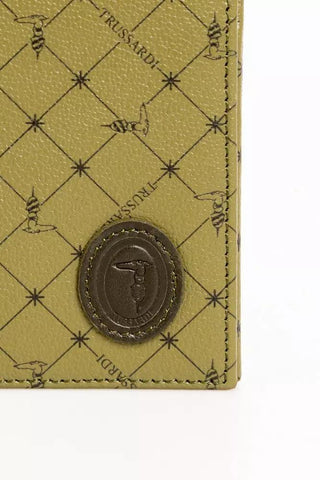 Green Leather Men Wallet - IzzySauvage