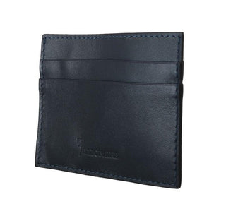 Opulent Blue Leather Men's Wallet - IzzySauvage