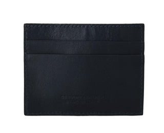 Opulent Blue Leather Men's Wallet - IzzySauvage