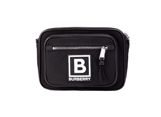 Paddy Small Black Nylon Logo Camera Belt Fanny Pack Bag - IzzySauvage