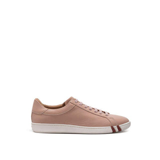 Pink Leather Sneaker - IzzySauvage