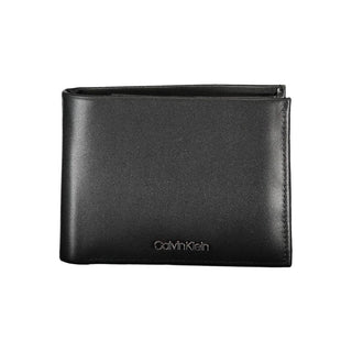 Sleek Black Leather Wallet for Men - IzzySauvage