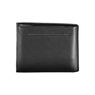 Sleek Black Leather Wallet for Men - IzzySauvage