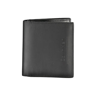 Sleek Dual Compartment Leather Wallet - IzzySauvage