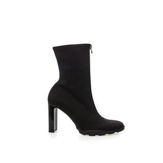 Sleek Neoprene Leather Boots - IzzySauvage