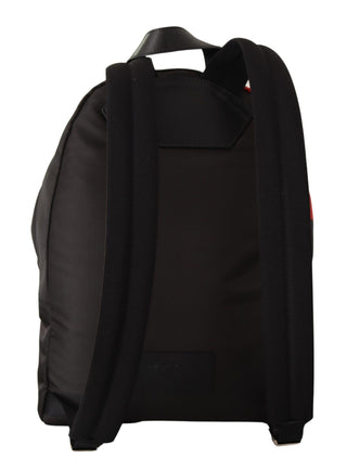 Sleek Urban Backpack in Black and Red - IzzySauvage