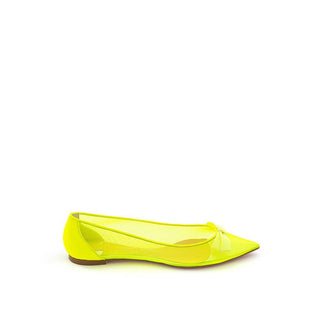 Sunshine Yellow Mesh Flat Elegance - IzzySauvage