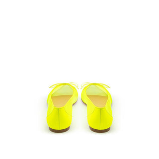 Sunshine Yellow Mesh Flat Elegance - IzzySauvage