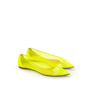 Sunshine Yellow Mesh Flat Elegance - IzzySauvage