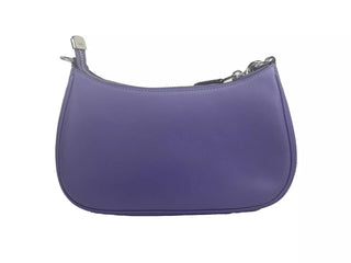 Teri Smooth Leather Crossbody Bag Purse Purple - IzzySauvage