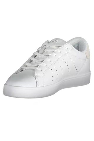 White Leather Women Sneaker - IzzySauvage