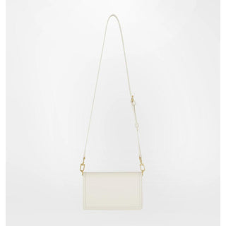 White Polyester Women Crossbody Bag - IzzySauvage