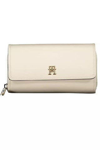 White Polyethylene Women Wallet - IzzySauvage