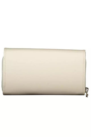 White Polyethylene Women Wallet - IzzySauvage