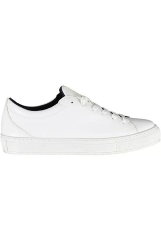 White Synthetic Women Sneaker - IzzySauvage