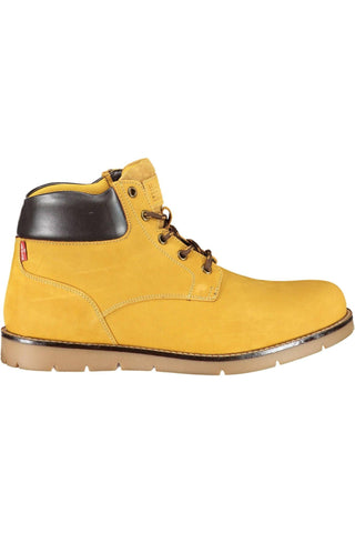 Yellow Leather Men Boot - IzzySauvage