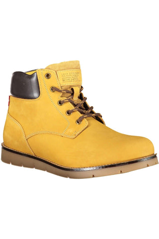 Yellow Leather Men Boot - IzzySauvage