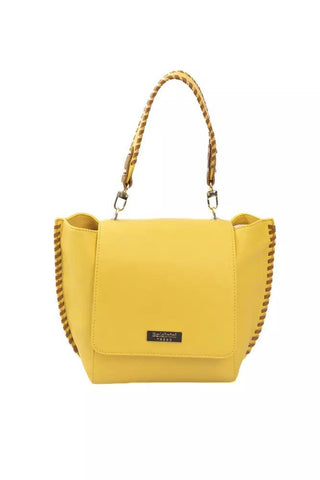 Yellow Polyurethane Women Crossbody - IzzySauvage