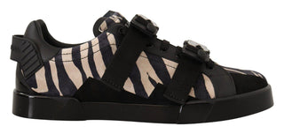 Zebra Suede Low Top Fashion Sneakers - IzzySauvage